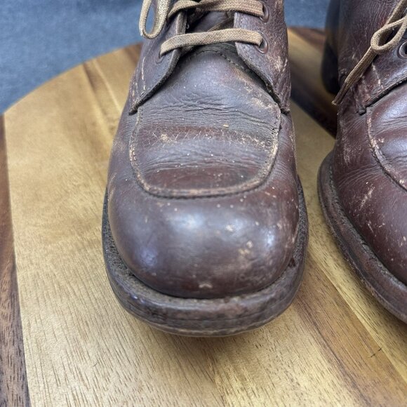 C.W.Horrell WW2 1944 Dated British Army Officer Double Buckled Boots Size 8 - Picture 7 of 16